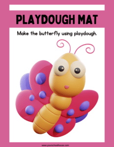 Playdough Mat Printables - Your School House
