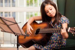 Girl Playing Guitar