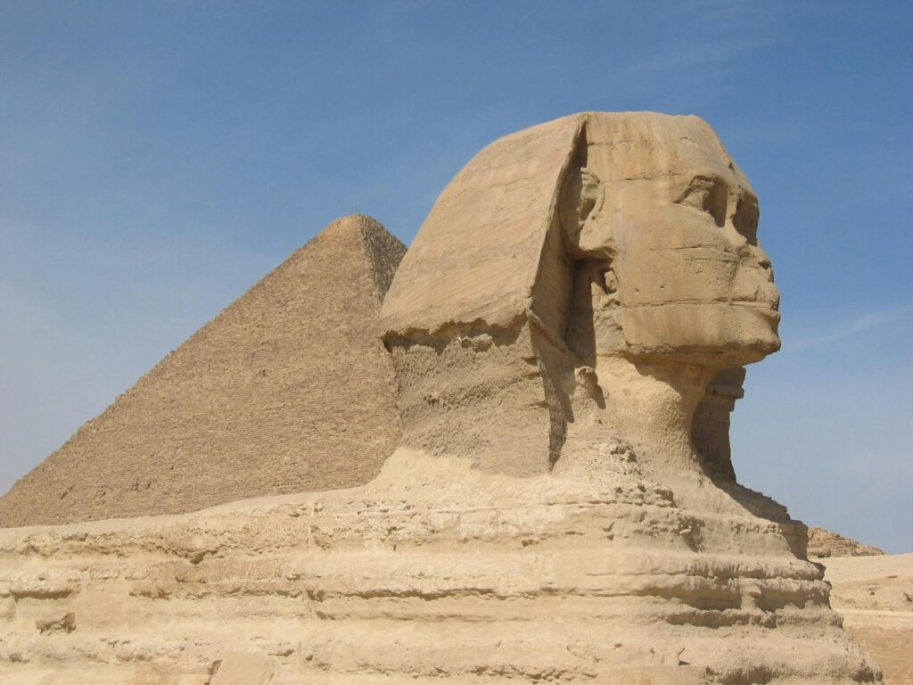 The Great Sphinx in Egypt