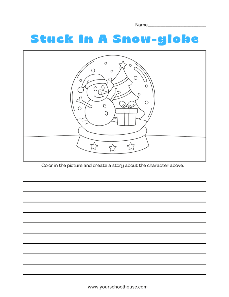 Stuck in Snow Globe Creative Writing Challenge