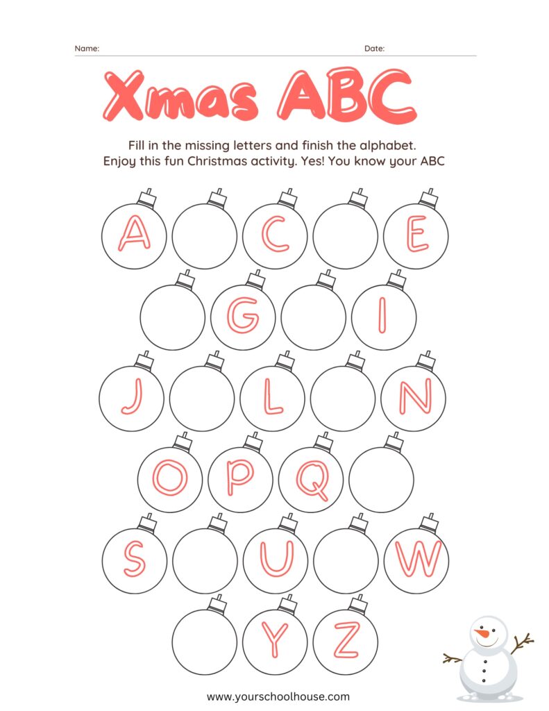 Xmas ABC